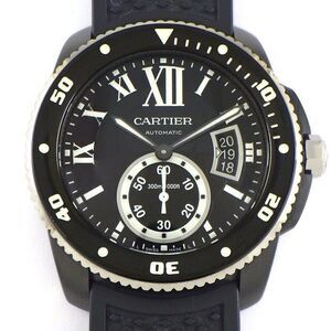 Cartier Watch Caliber Wsca0006 Date Small Second Rotating Bezel Luminous Index